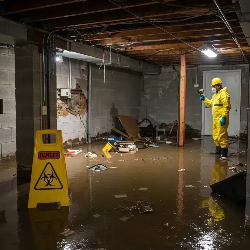 Flooded Basement Electrical Hazard in Jefferson County, CO Property